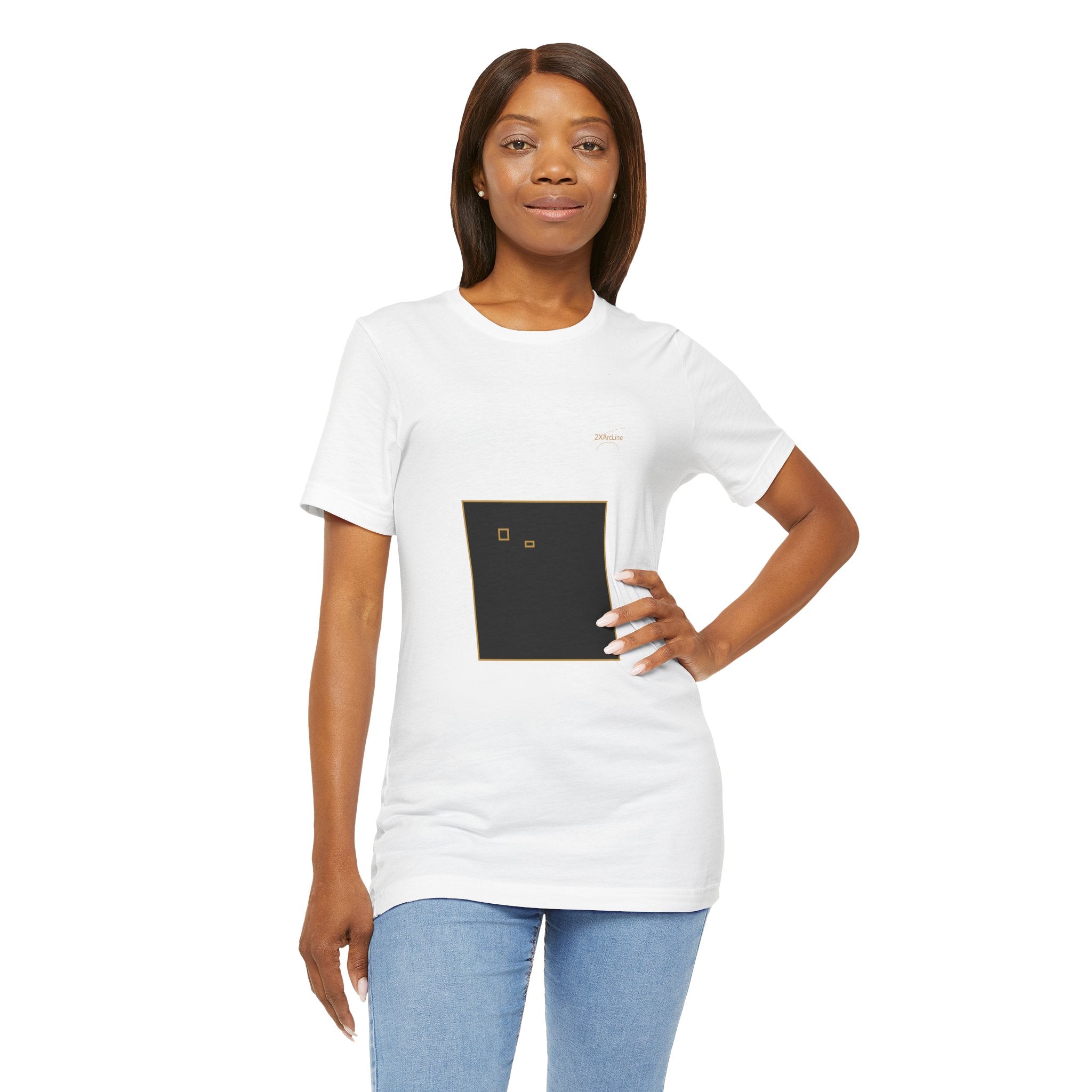 2XArcLine-Square/Geometry Tee