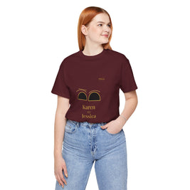 2XArcLine Minimalist(Karen =Jessica) Tee