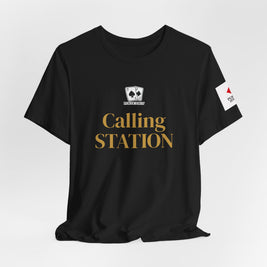 Poker Idiot “CALLING STATION” Tee — Poker Player Archetype Series