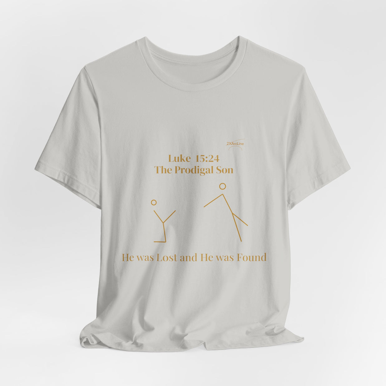 Luke 15:24 “Lost & Found” Tee/Bible Verse