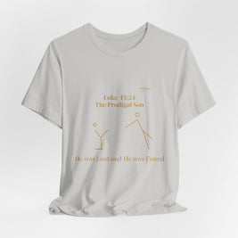 Luke 15:24 “Lost & Found” Tee/Bible Verse