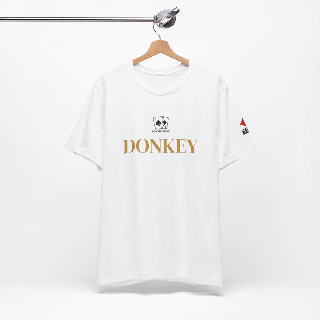 Poker Idiot “DONKEY” Tee — Poker Player Archetype Series