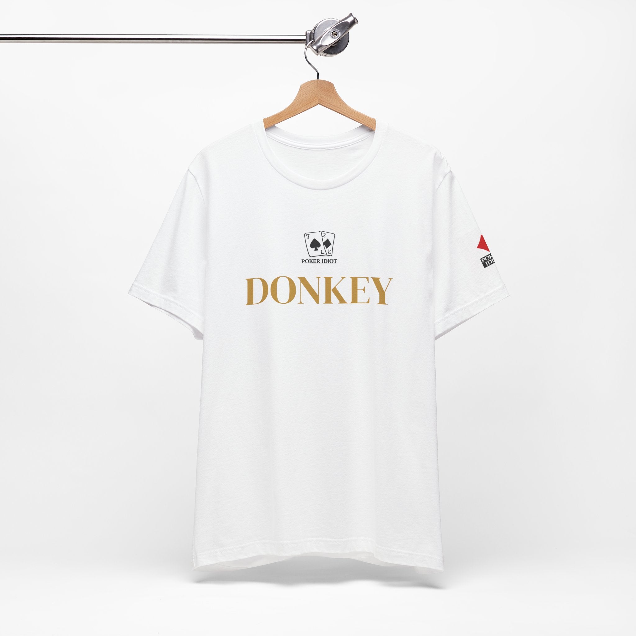 Poker Idiot “DONKEY” Tee — Poker Player Archetype Series