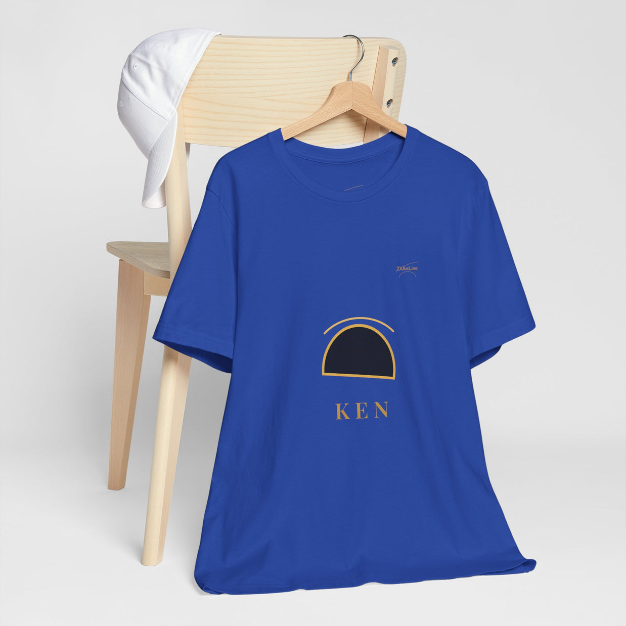 2XArcLine  Minimalist 'KEN' Graphic Tee