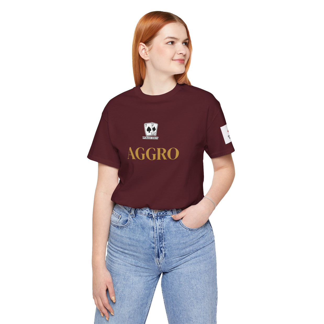 Aggro – Poker Idiot Collection Tee