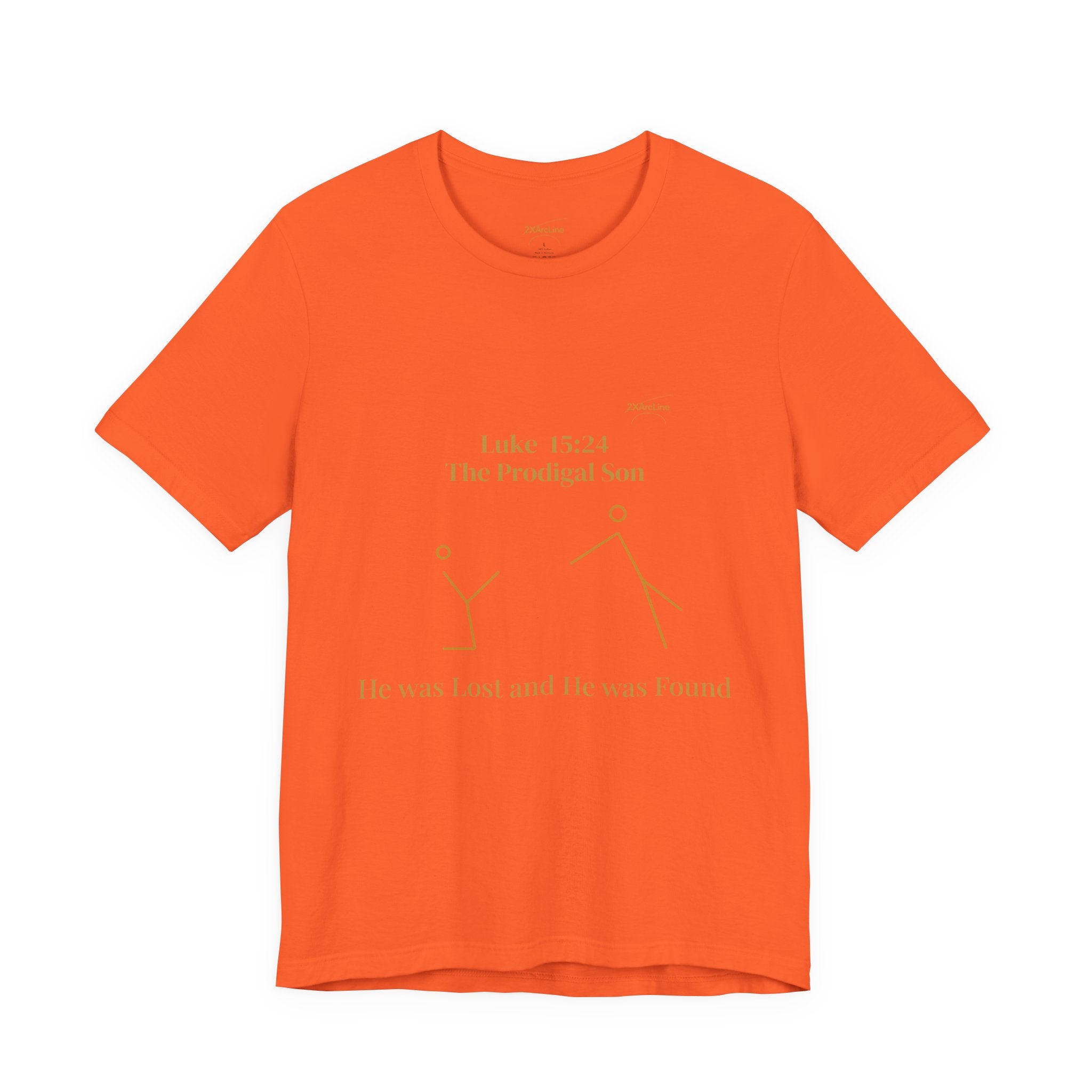 Luke 15:24 “Lost & Found” Tee/Bible Verse