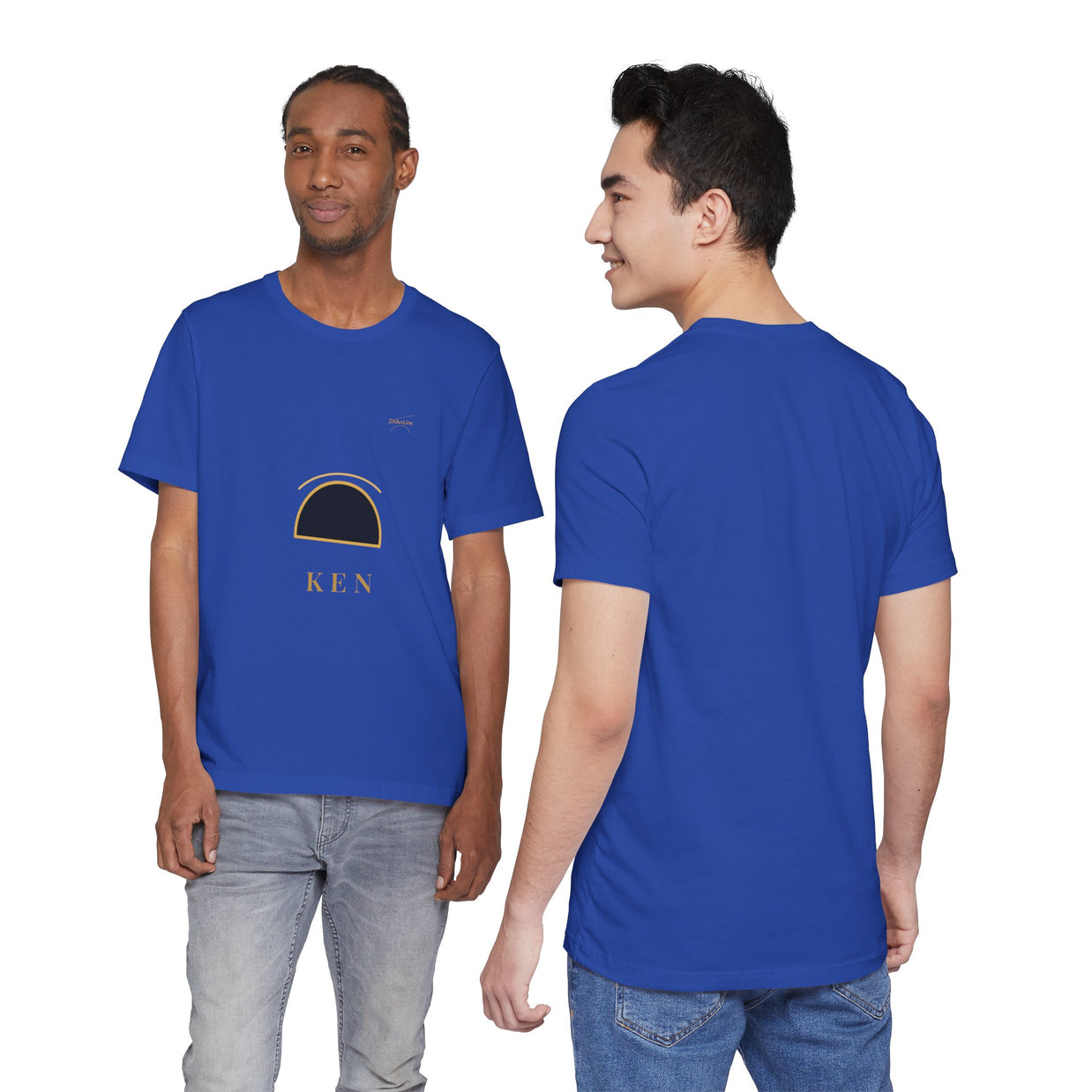 2XArcLine  Minimalist 'KEN' Graphic Tee