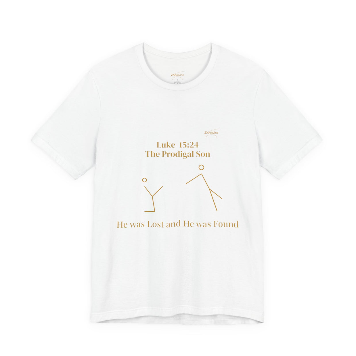Luke 15:24 “Lost & Found” Tee/Bible Verse