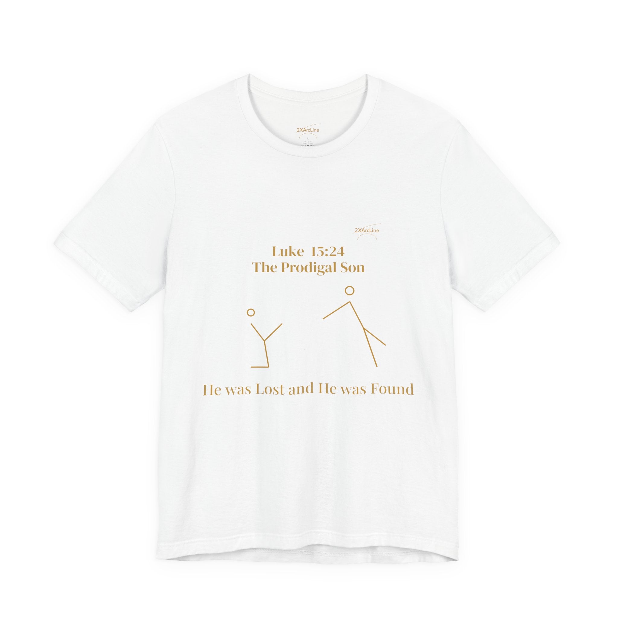 Luke 15:24 “Lost & Found” Tee/Bible Verse