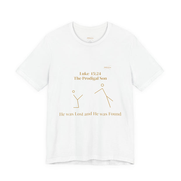 Luke 15:24 “Lost & Found” Tee/Bible Verse