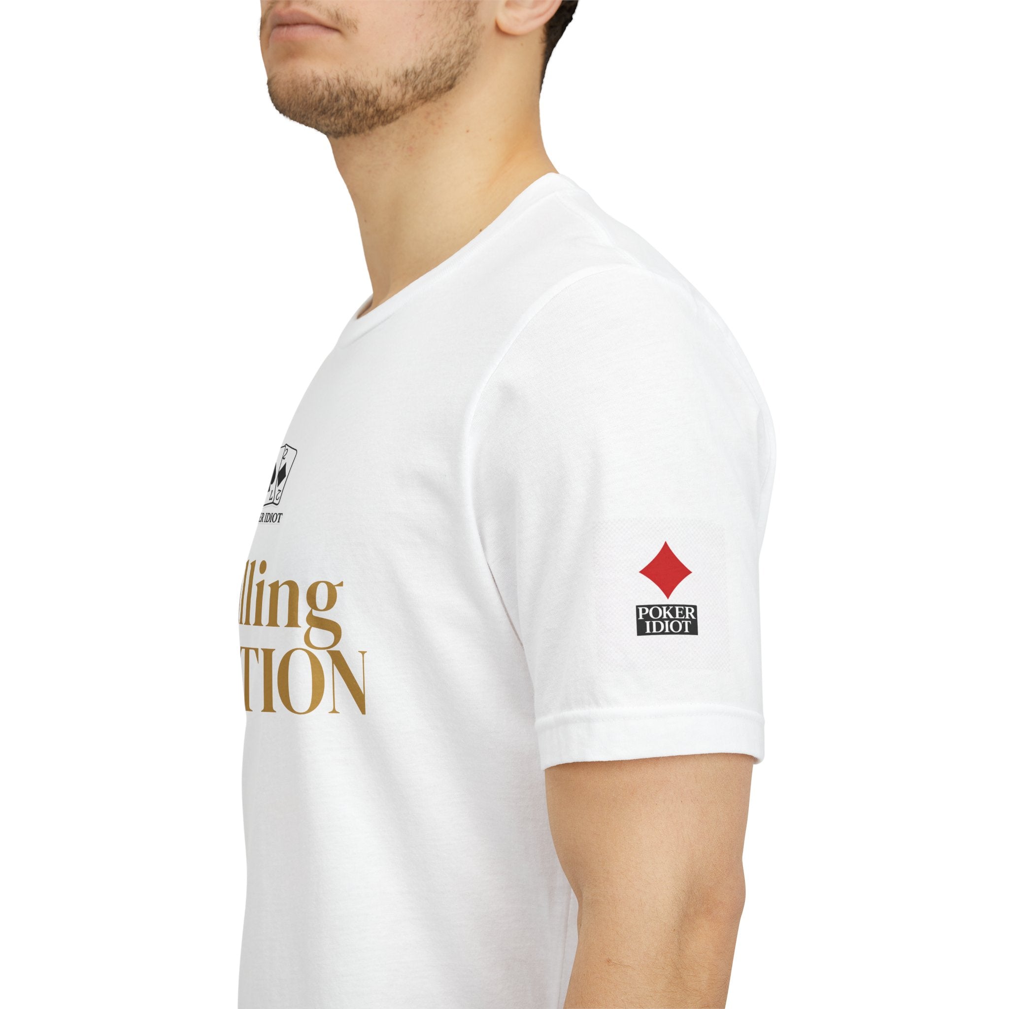 Poker Idiot “CALLING STATION” Tee — Poker Player Archetype Series
