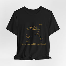 Luke 15:24 “Lost & Found” Tee/Bible Verse