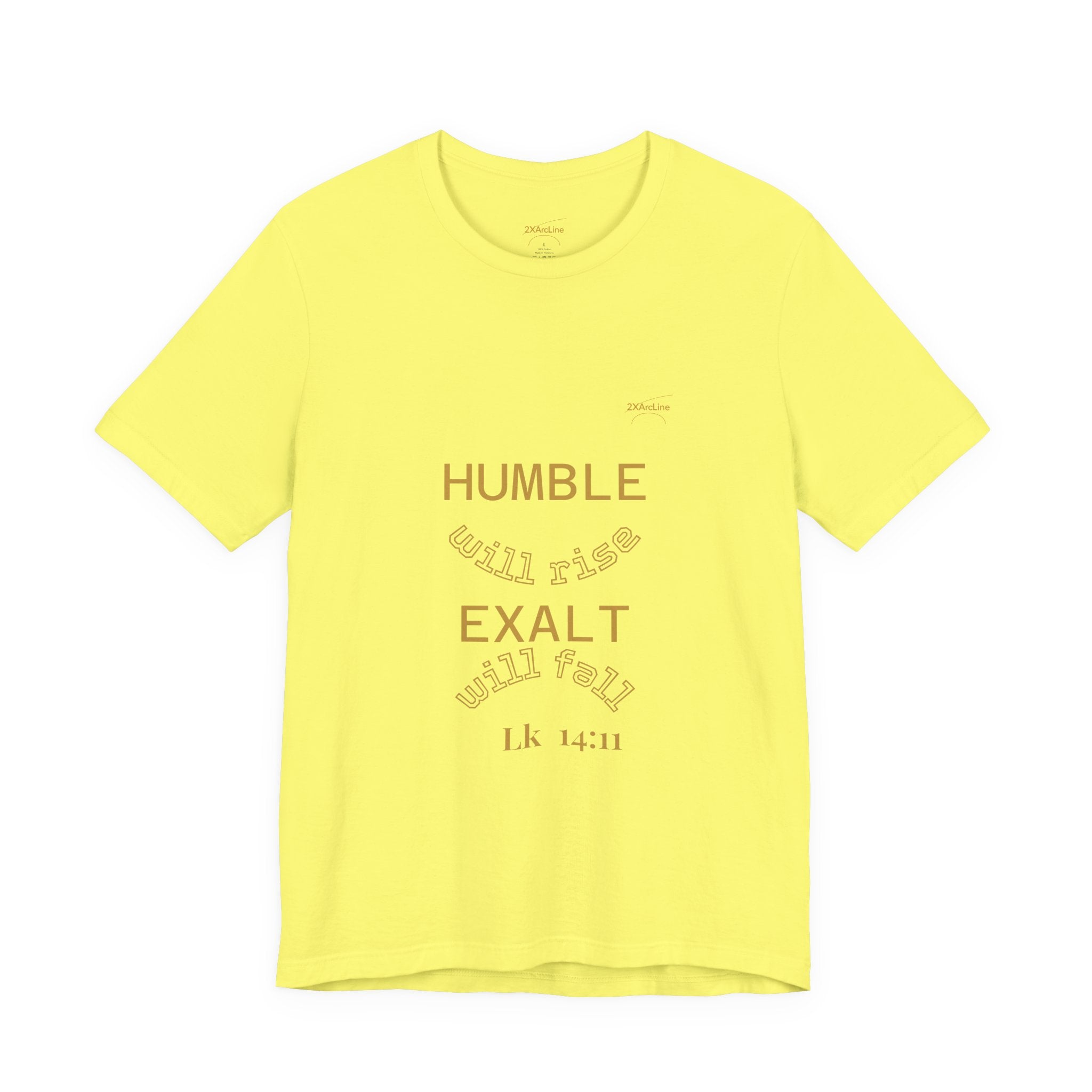Luke 14:11 “Humble & Exalted” Tee/Bible verse