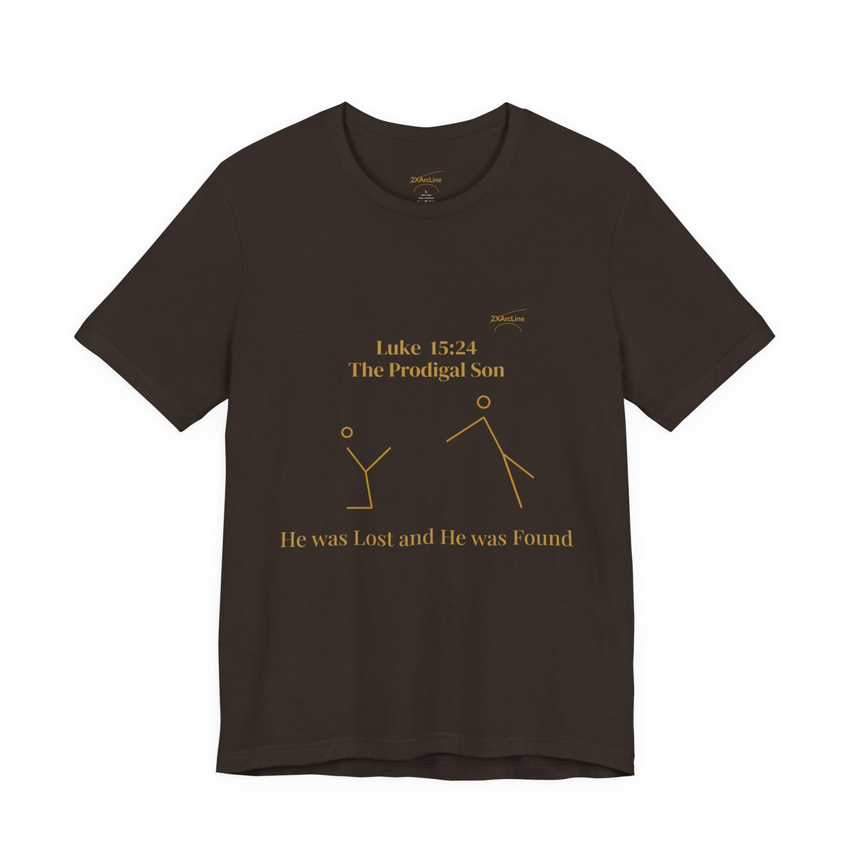 Luke 15:24 “Lost & Found” Tee/Bible Verse