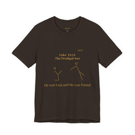 Luke 15:24 “Lost & Found” Tee/Bible Verse