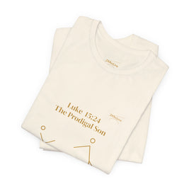 Luke 15:24 “Lost & Found” Tee/Bible Verse