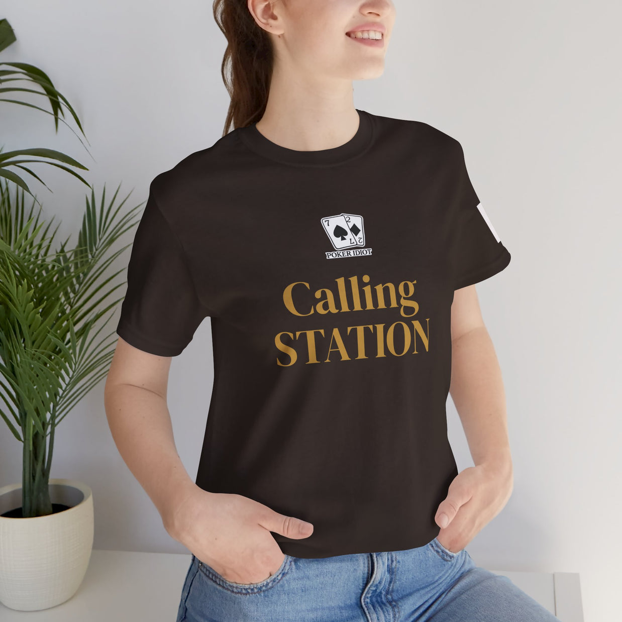 Poker Idiot “CALLING STATION” Tee — Poker Player Archetype Series