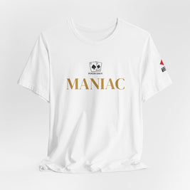 Poker Idiot “MANIAC” Tee — Poker Player Archetype Series
