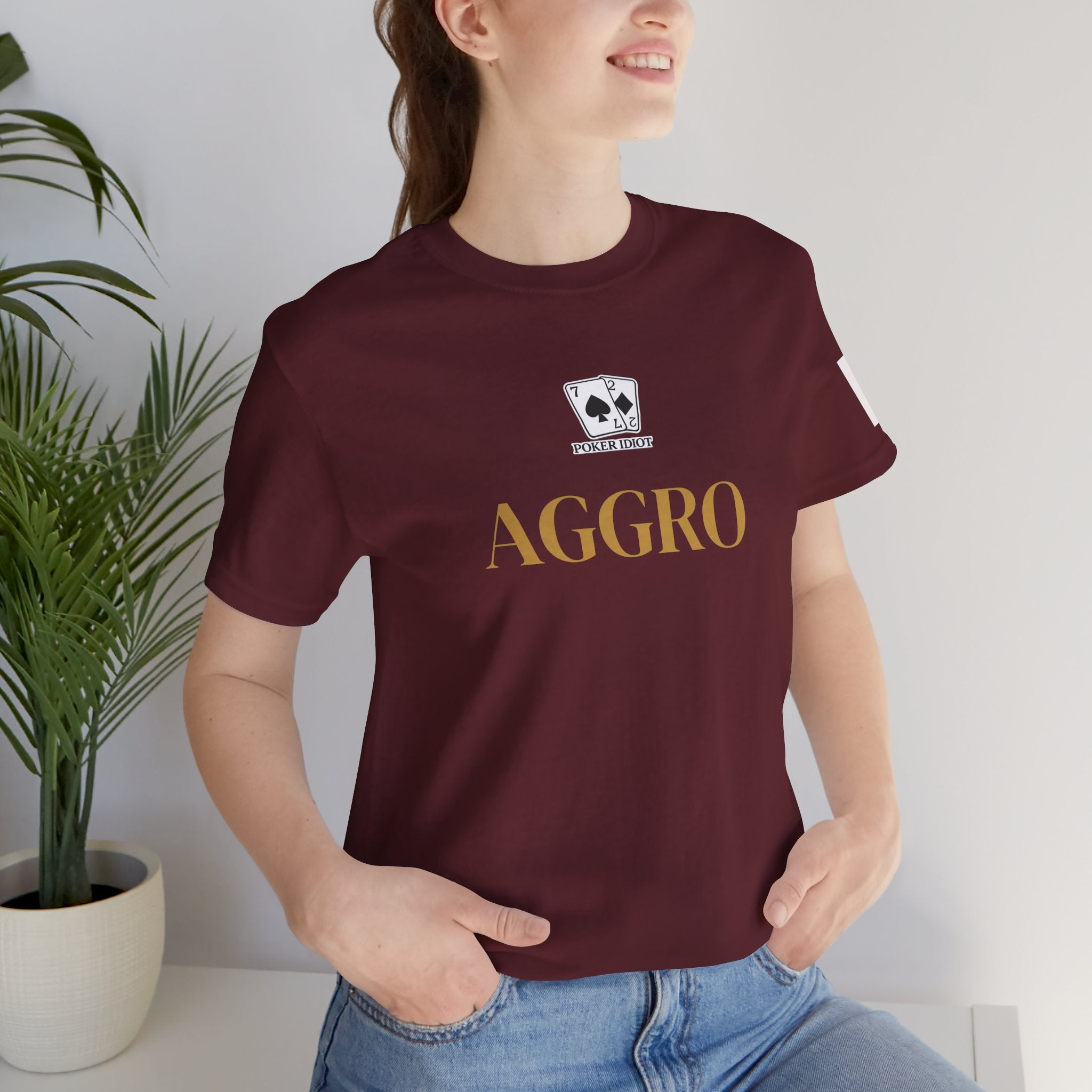 Aggro – Poker Idiot Collection Tee