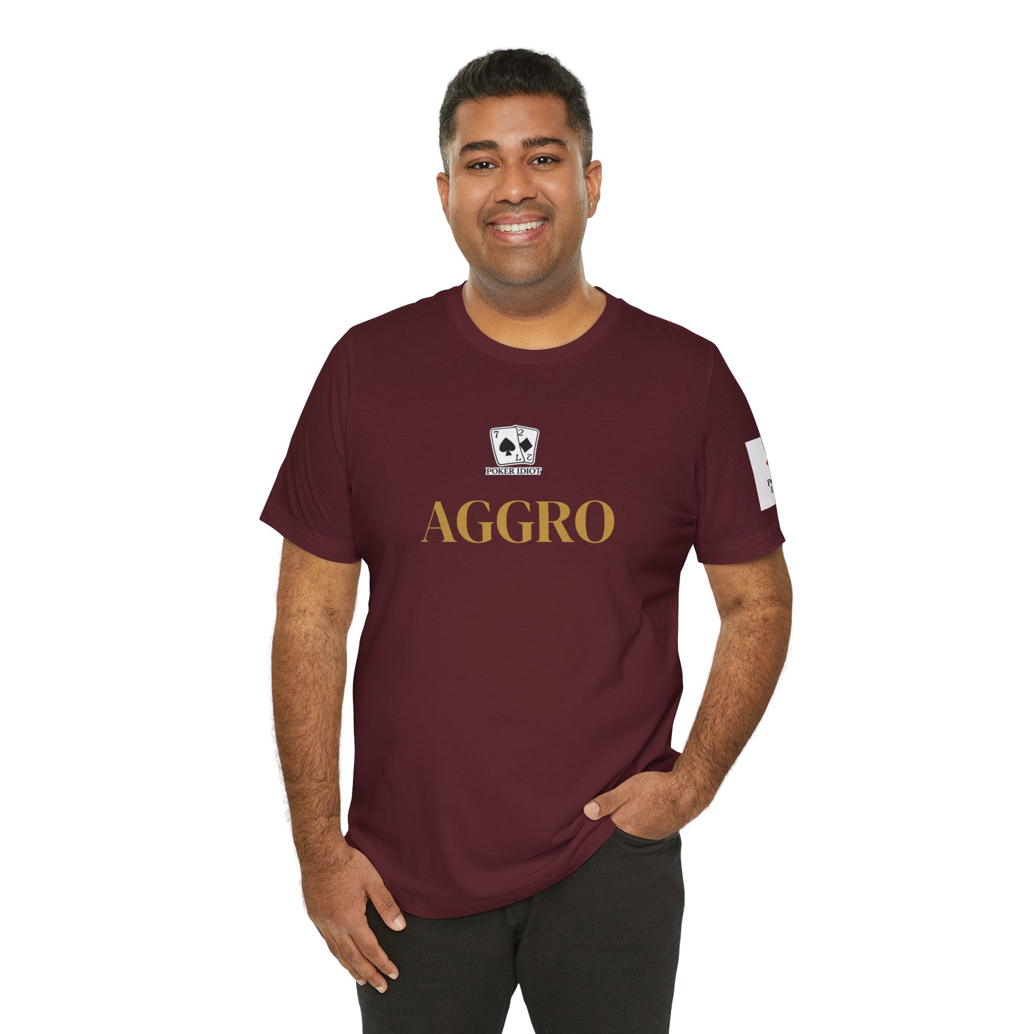 Aggro – Poker Idiot Collection Tee