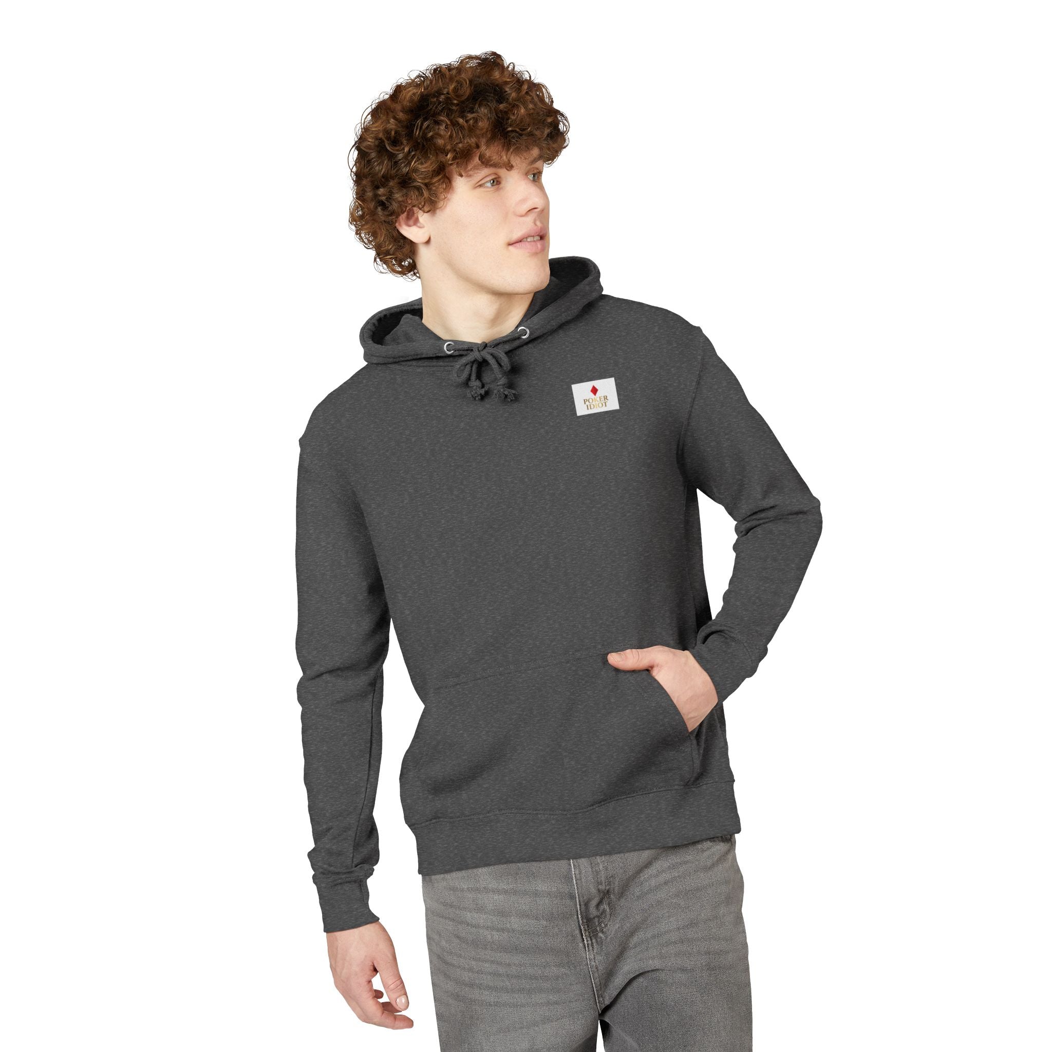 SHARK — Geometric Gold Poker Hoodie