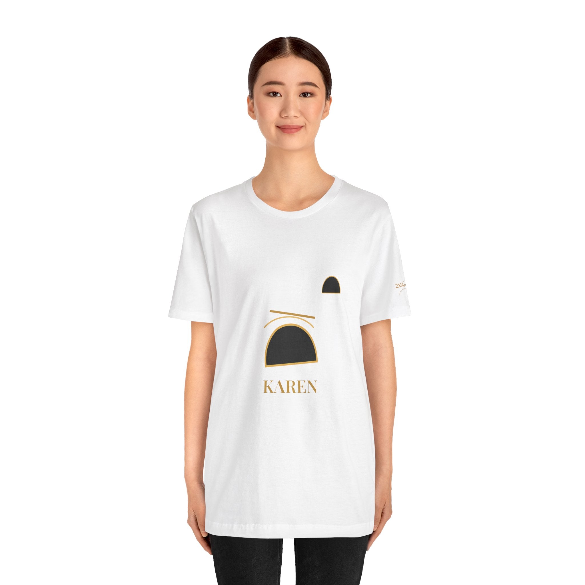 2XArcLine / ArcDome "Karen Minimalist Name Tee"