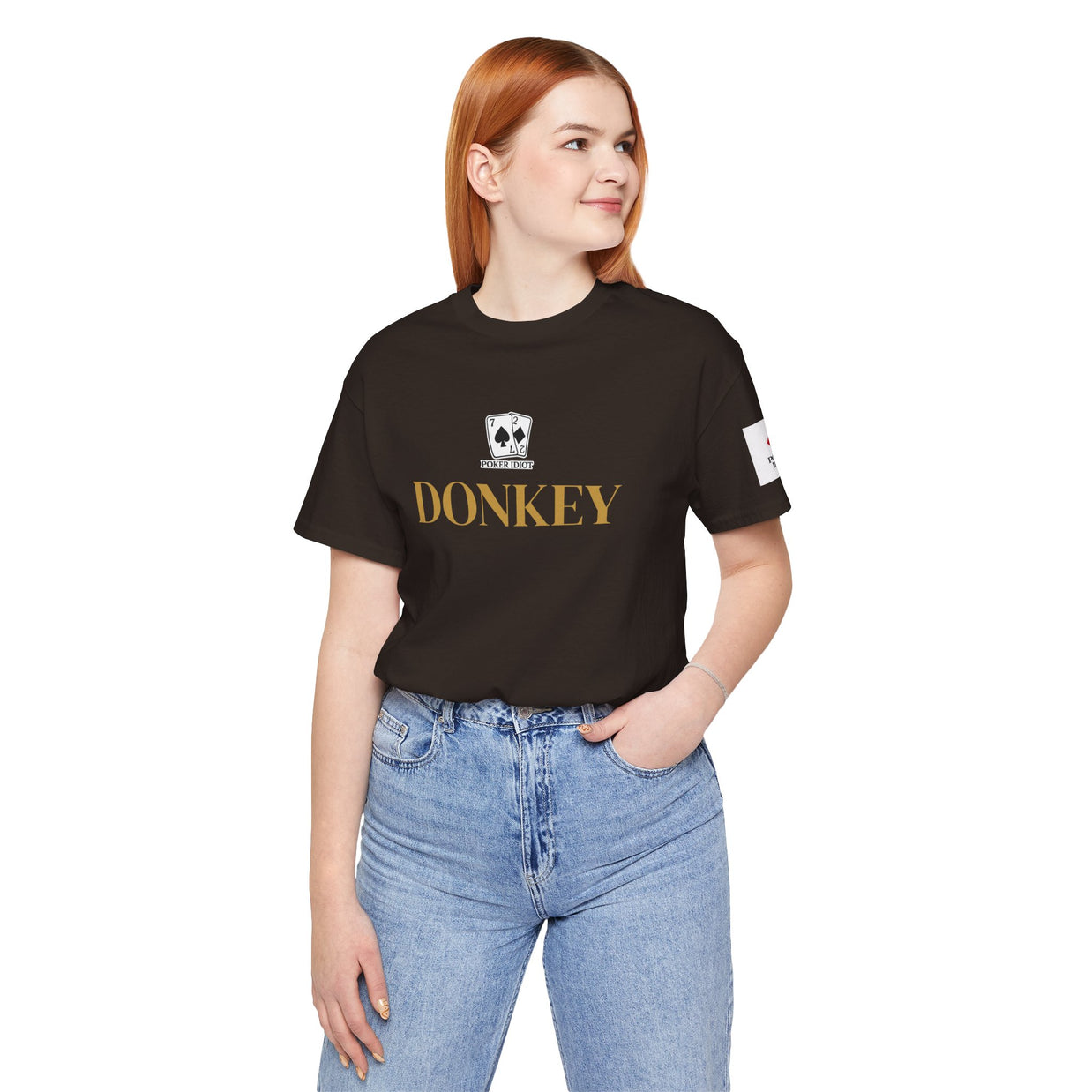 Poker Idiot “DONKEY” Tee — Poker Player Archetype Series