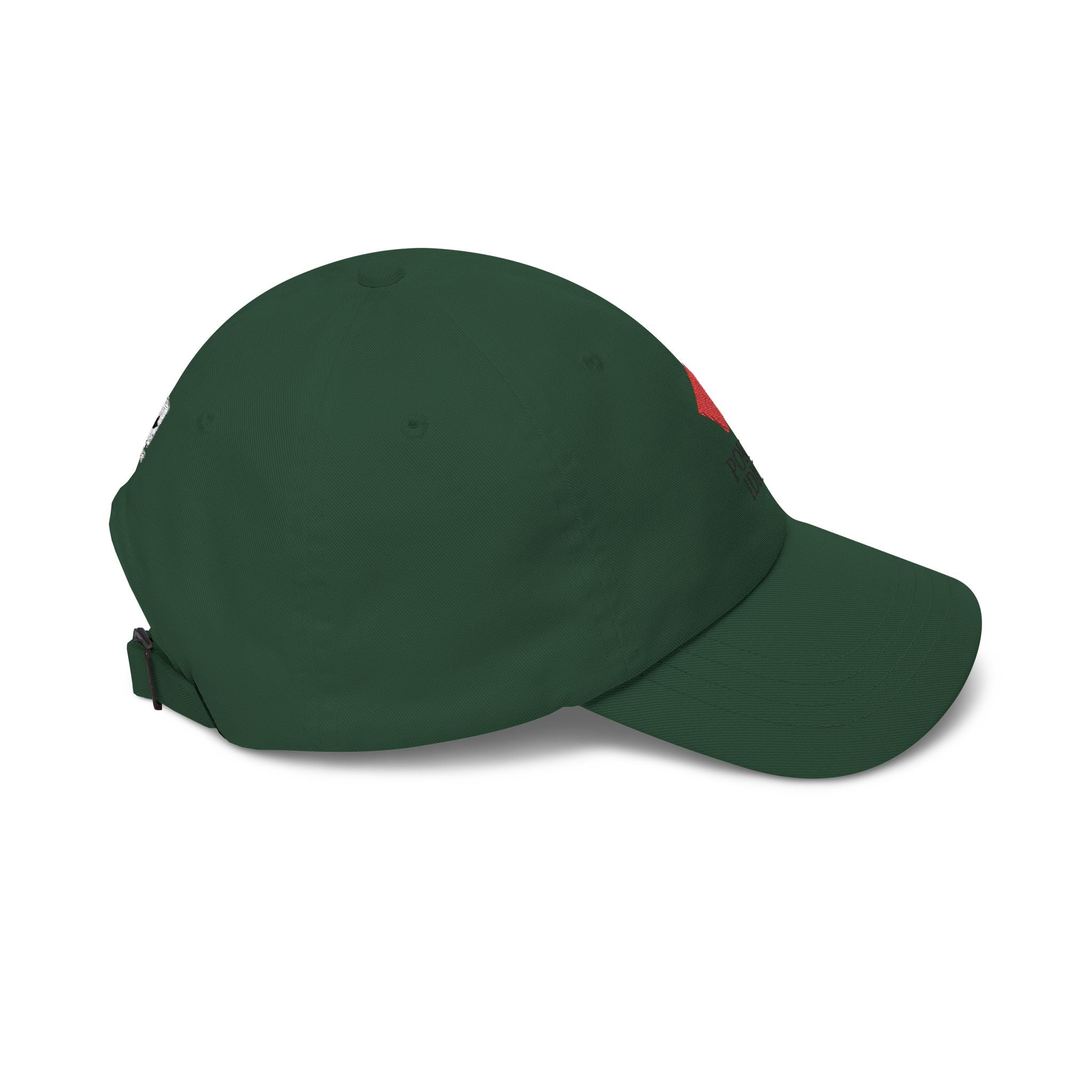Poker Idiot Dad Cap – Diamond Logo / “Short Stacker” Side Embroidery – Poker Hat