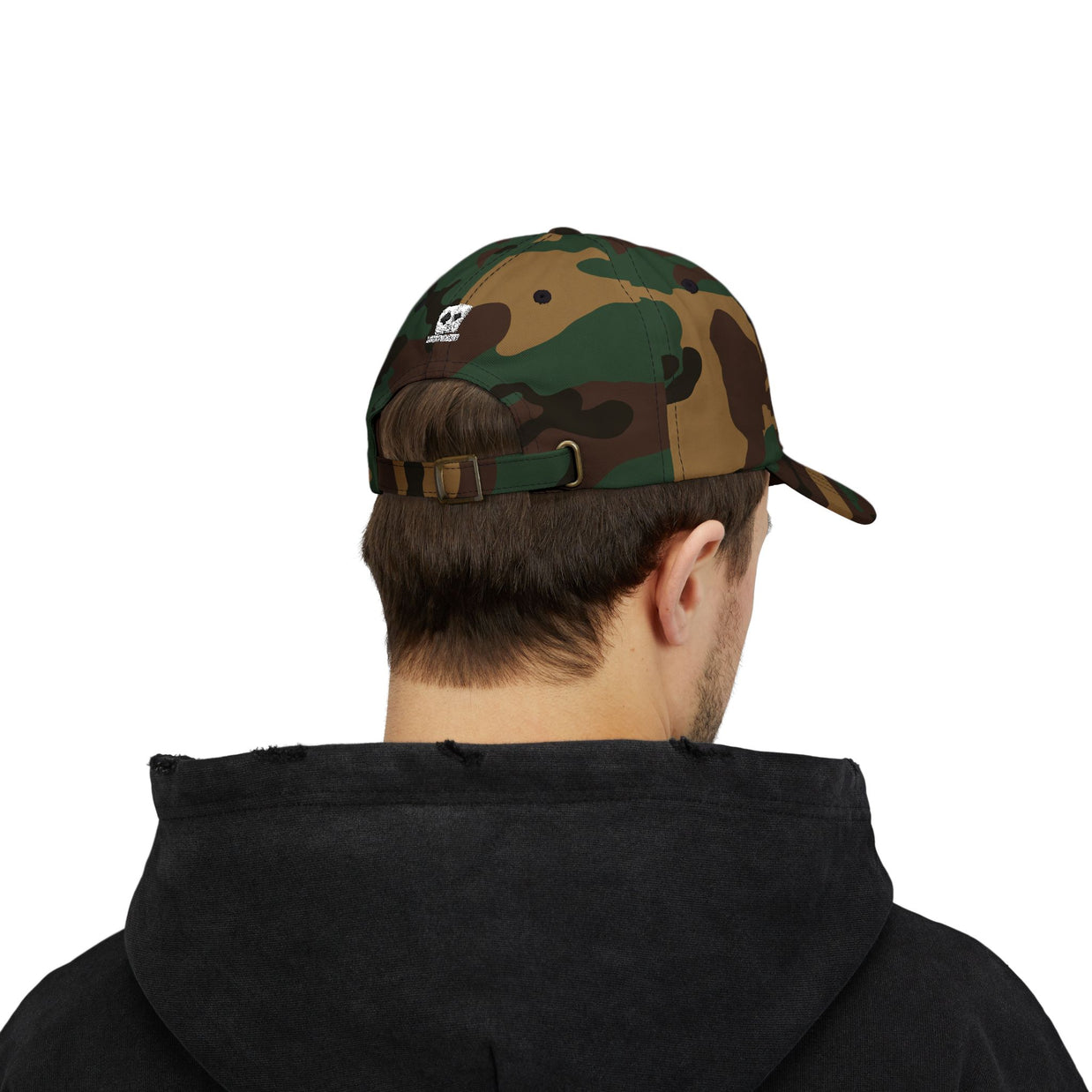 Poker Idiot Dad Cap – Diamond Logo / “Short Stacker” Side Embroidery – Poker Hat