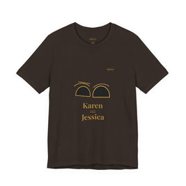 2XArcLine Minimalist(Karen =Jessica) Tee