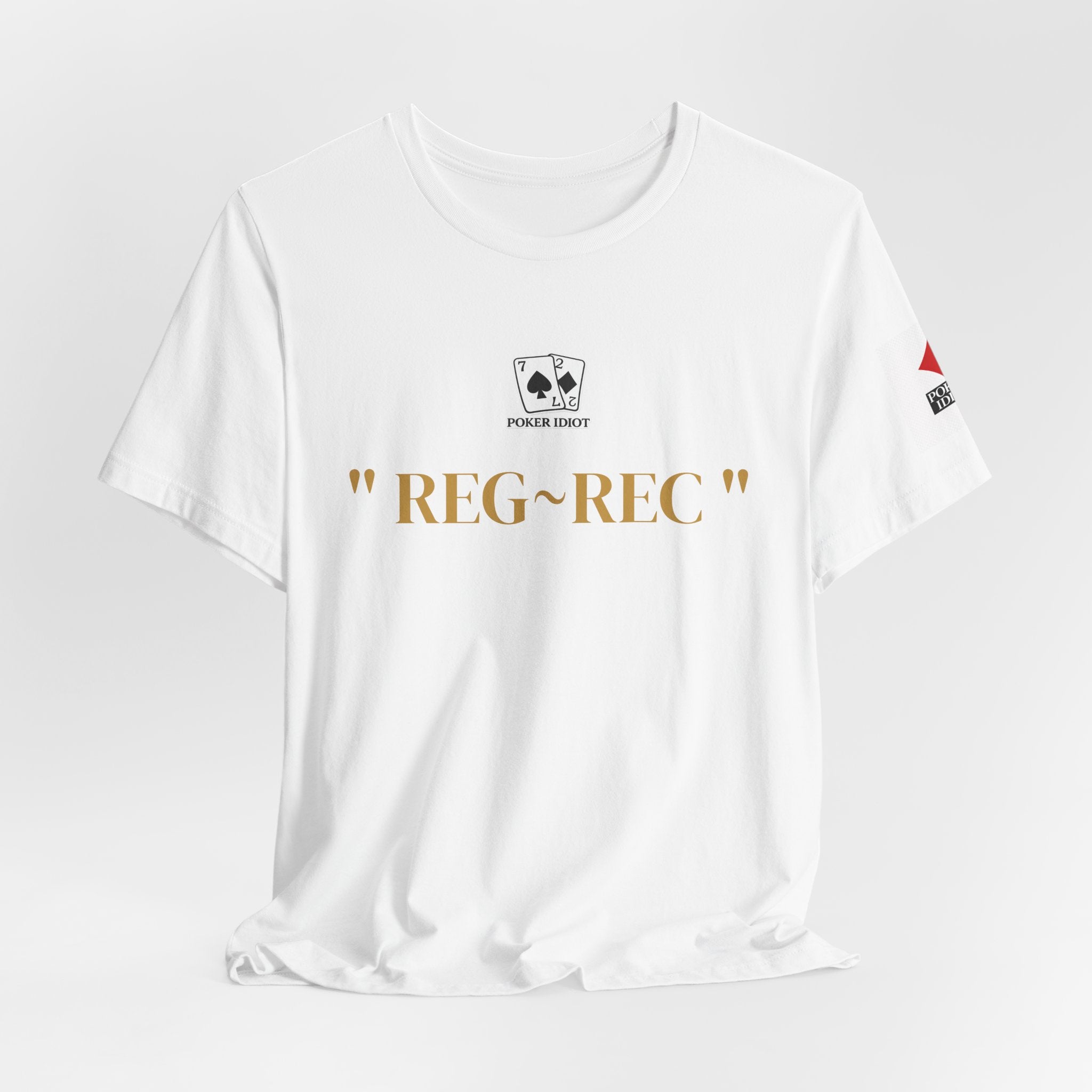 Poker Idiot “REG-REC” Tee — Poker Player Archetype Series