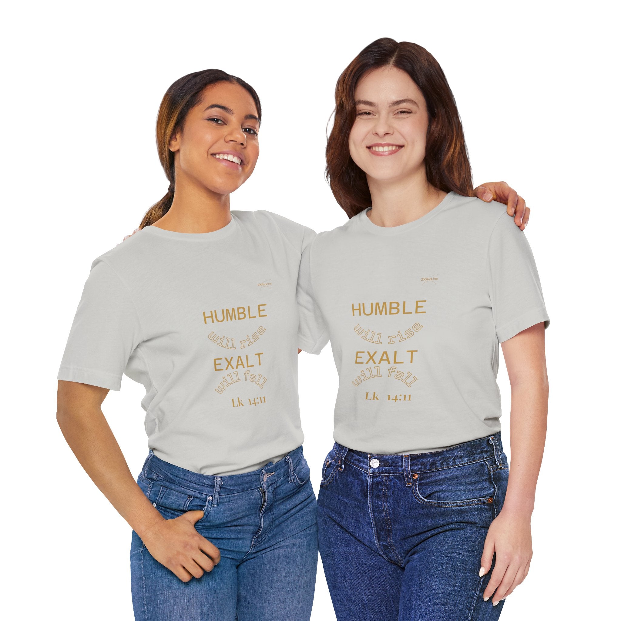 Luke 14:11 “Humble & Exalted” Tee/Bible verse