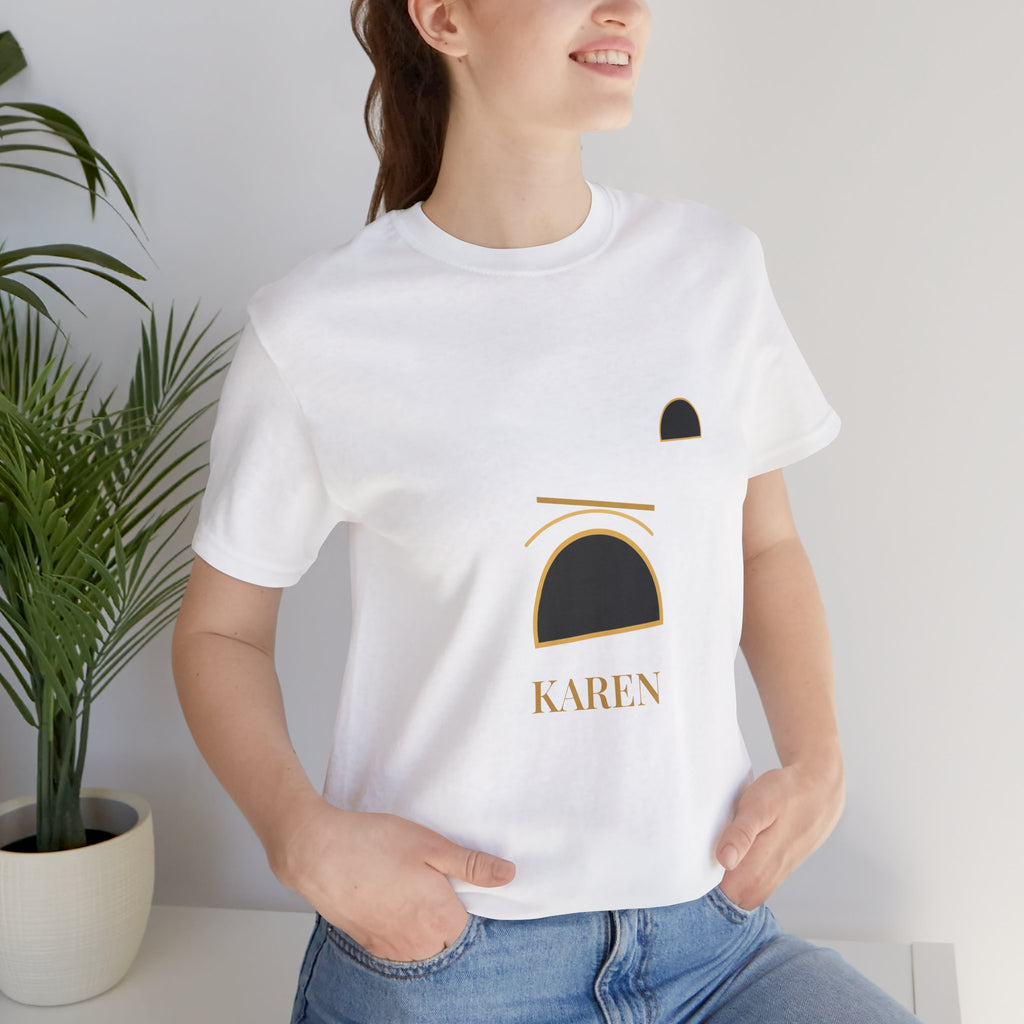 2XArcLine / ArcDome "Karen Minimalist Name Tee"