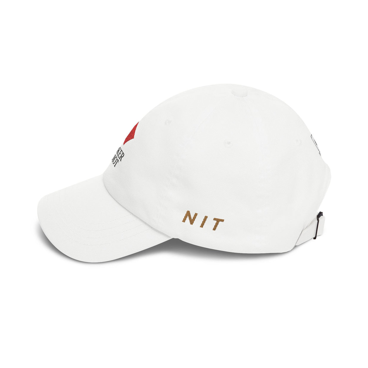 Poker Idiot Dad Cap – Diamond Logo / “NIT” Side Embroidery – Poker Streetwear Hat