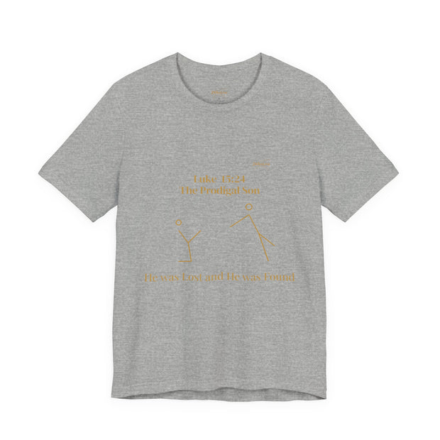 Luke 15:24 “Lost & Found” Tee/Bible Verse