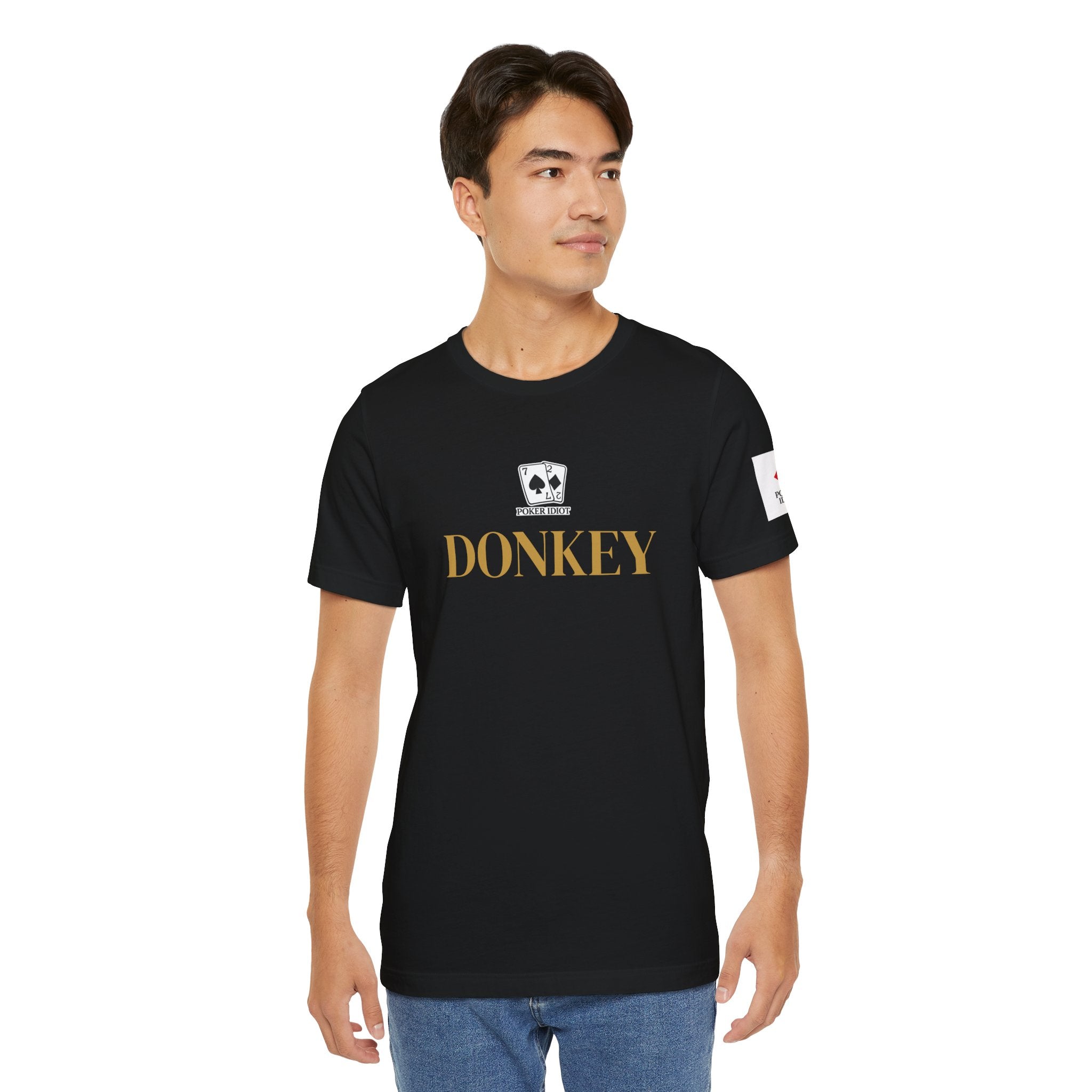 Poker Idiot “DONKEY” Tee — Poker Player Archetype Series
