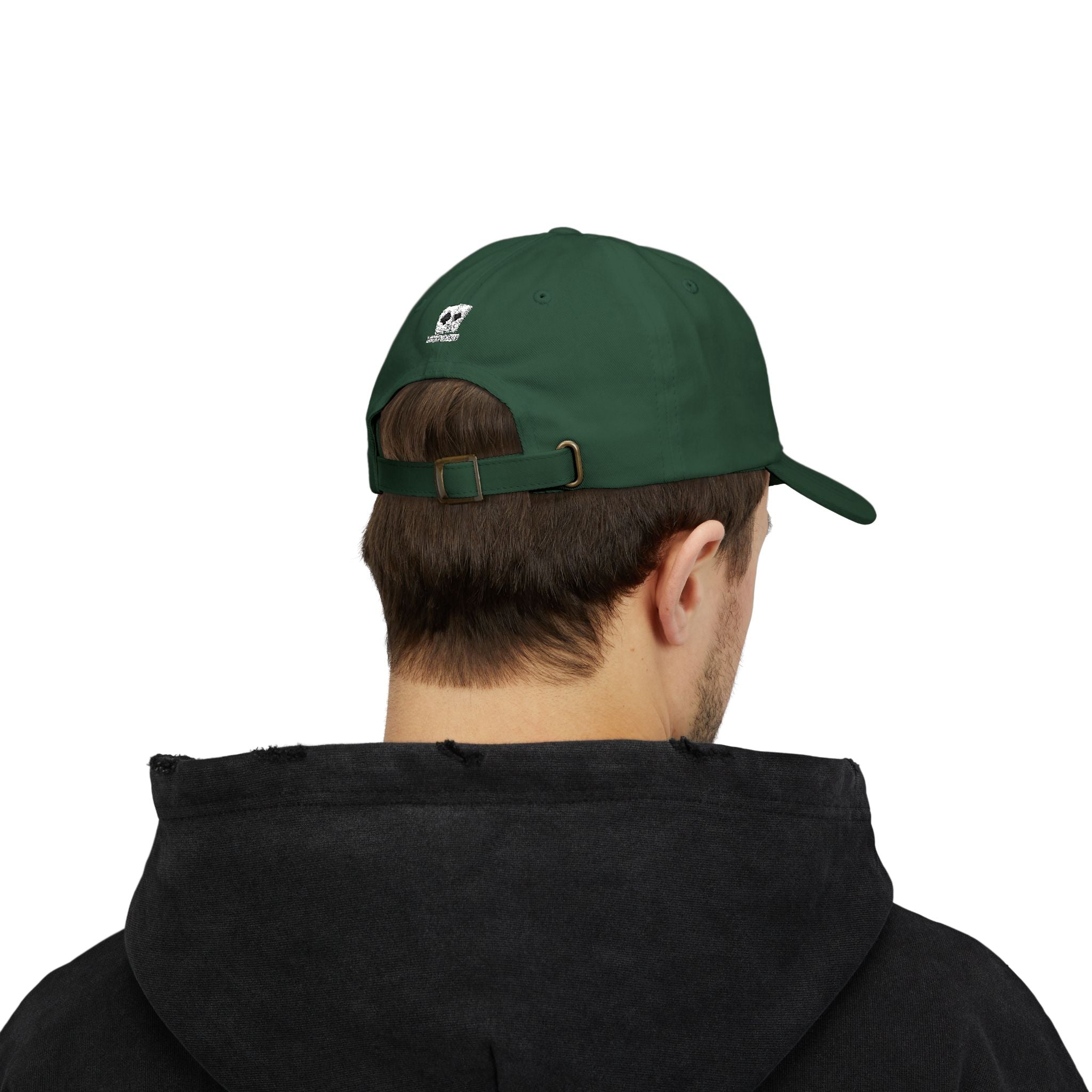 Poker Idiot Dad Cap – Diamond Logo / “GRINDER” Side Embroidery – Poker Player Hat