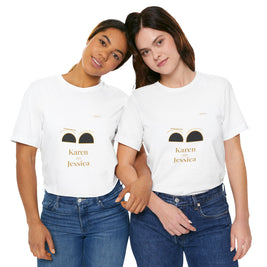2XArcLine Minimalist(Karen =Jessica) Tee