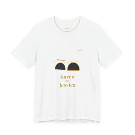 2XArcLine Minimalist(Karen =Jessica) Tee