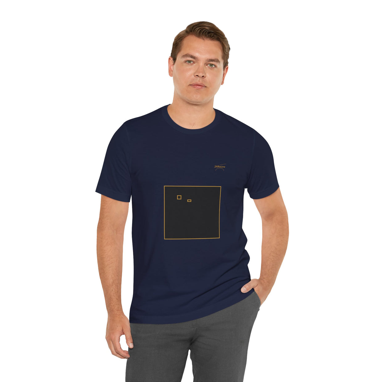 2XArcLine-Square/Geometry Tee