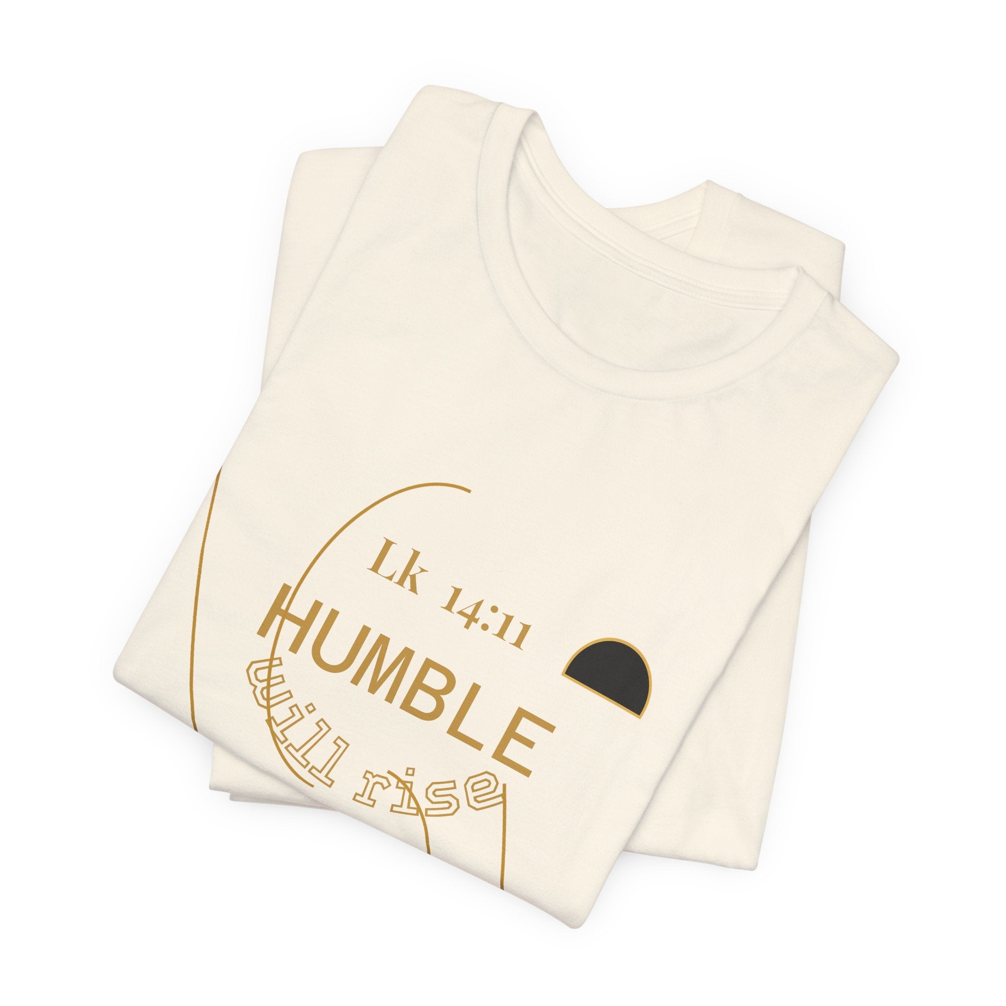 2XArcLine Luke 14:11 “Humble & Exalted” Tee/Bible verse