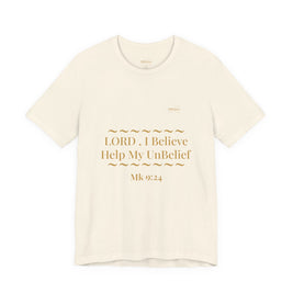 Mark 9:24 “Help My Unbelief” Tee/Bible verse