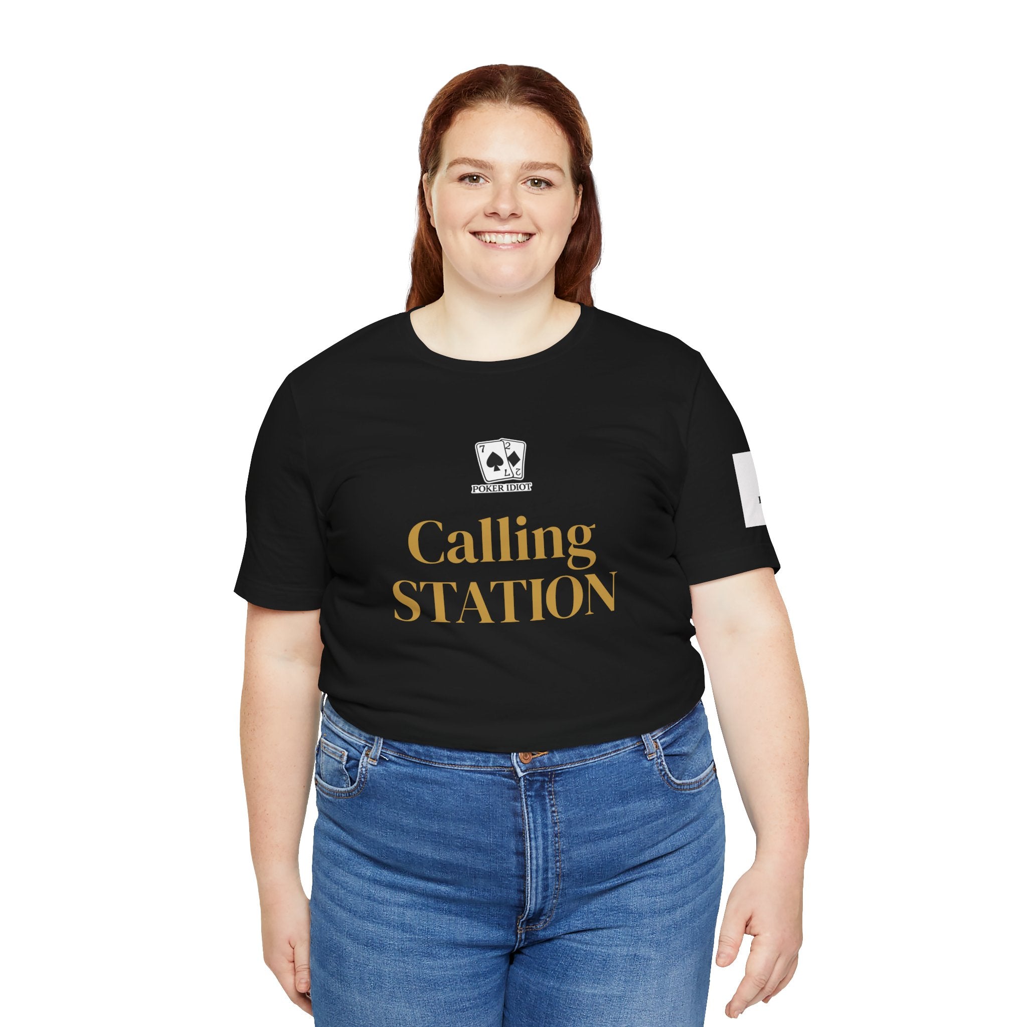 Poker Idiot “CALLING STATION” Tee — Poker Player Archetype Series