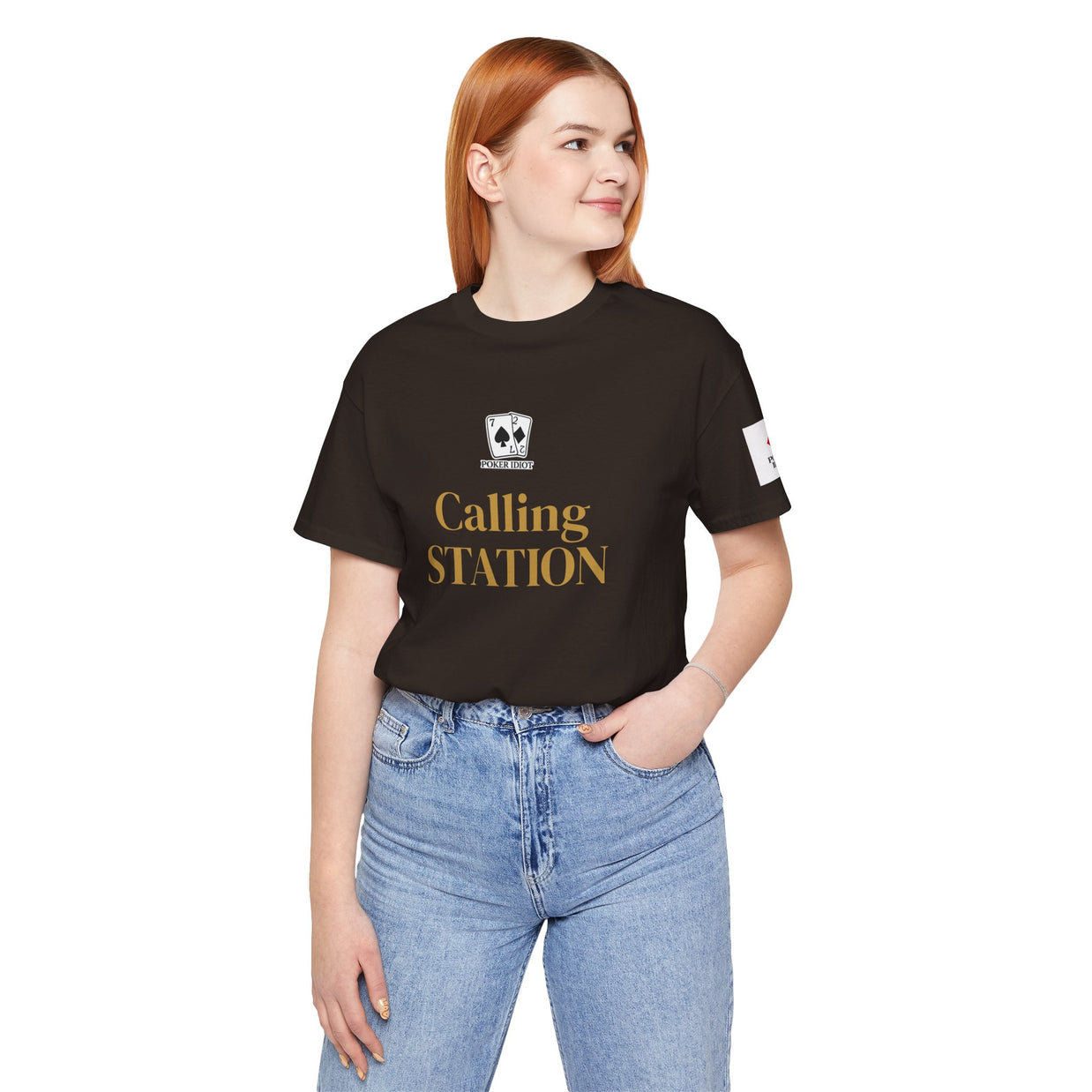 Poker Idiot “CALLING STATION” Tee — Poker Player Archetype Series