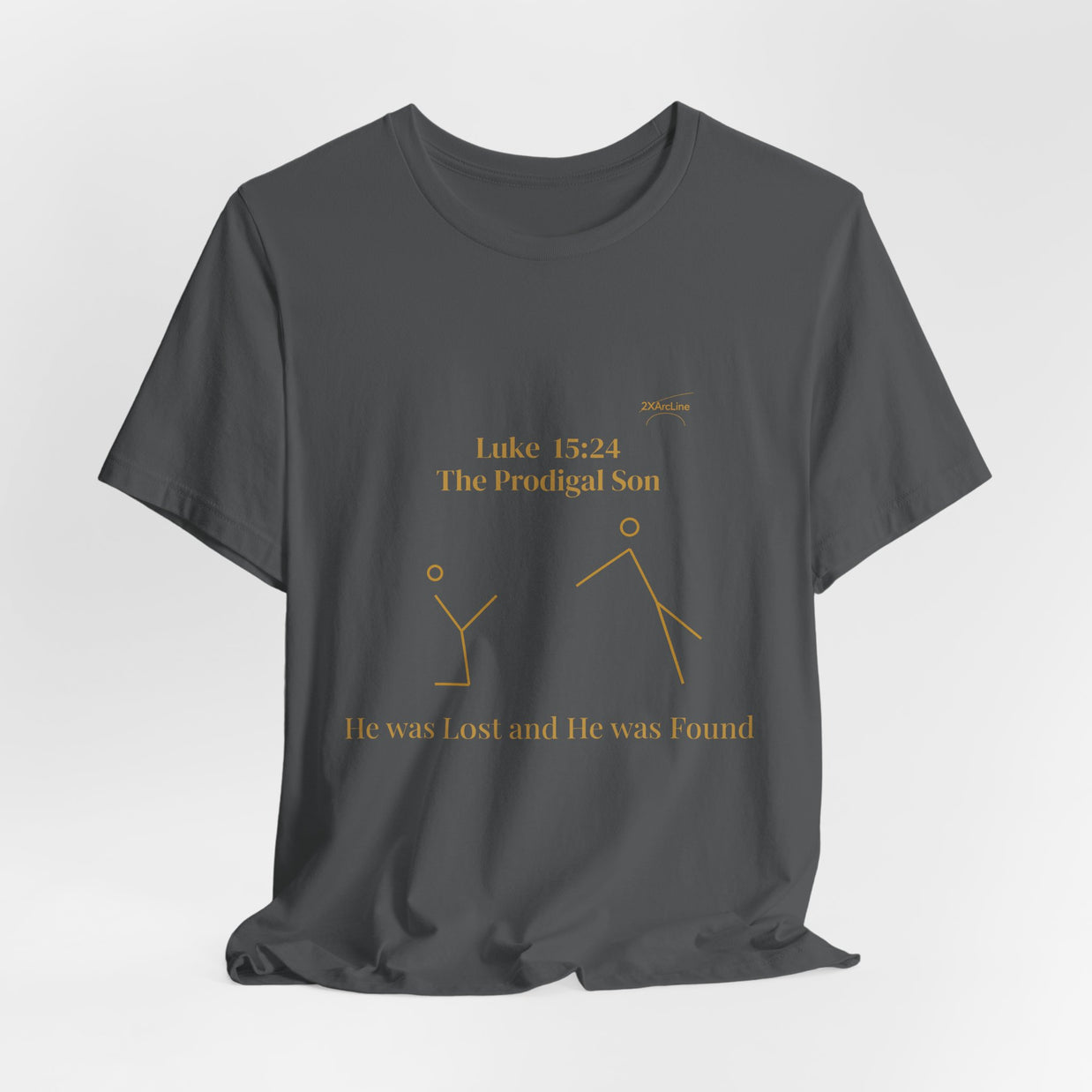 Luke 15:24 “Lost & Found” Tee/Bible Verse