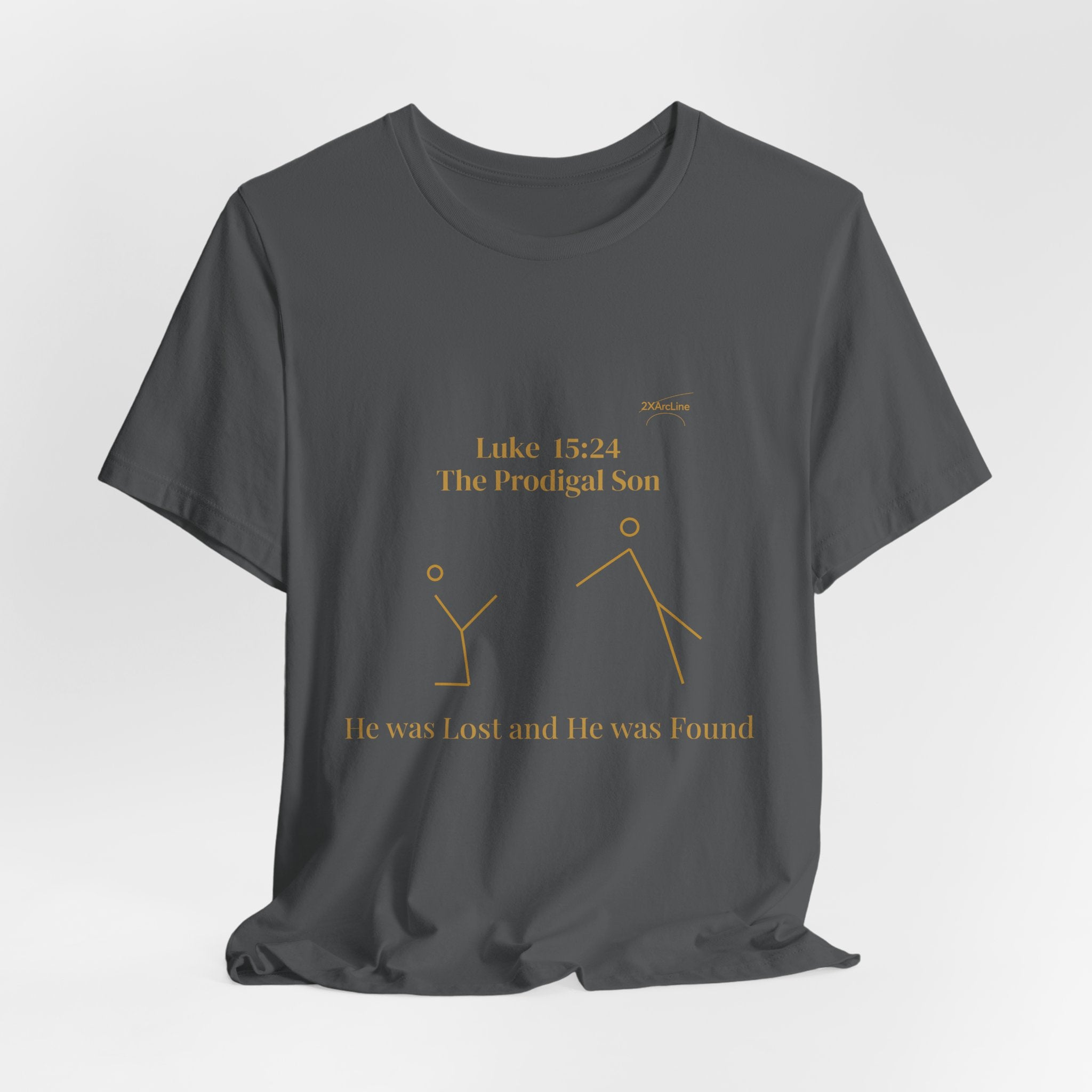 Luke 15:24 “Lost & Found” Tee/Bible Verse