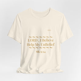Mark 9:24 “Help My Unbelief” Tee/Bible verse