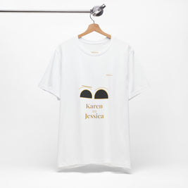 2XArcLine Minimalist(Karen =Jessica) Tee
