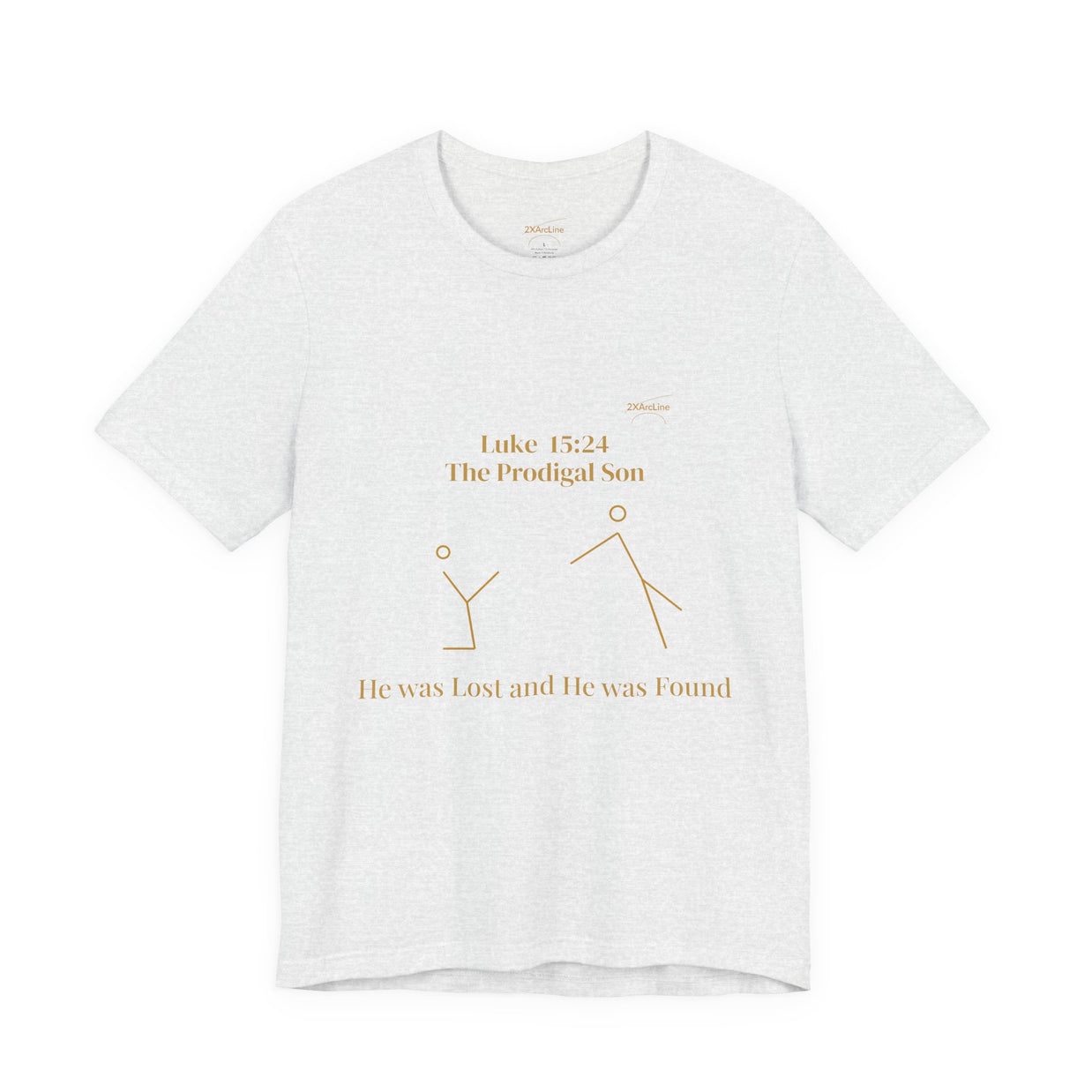 Luke 15:24 “Lost & Found” Tee/Bible Verse