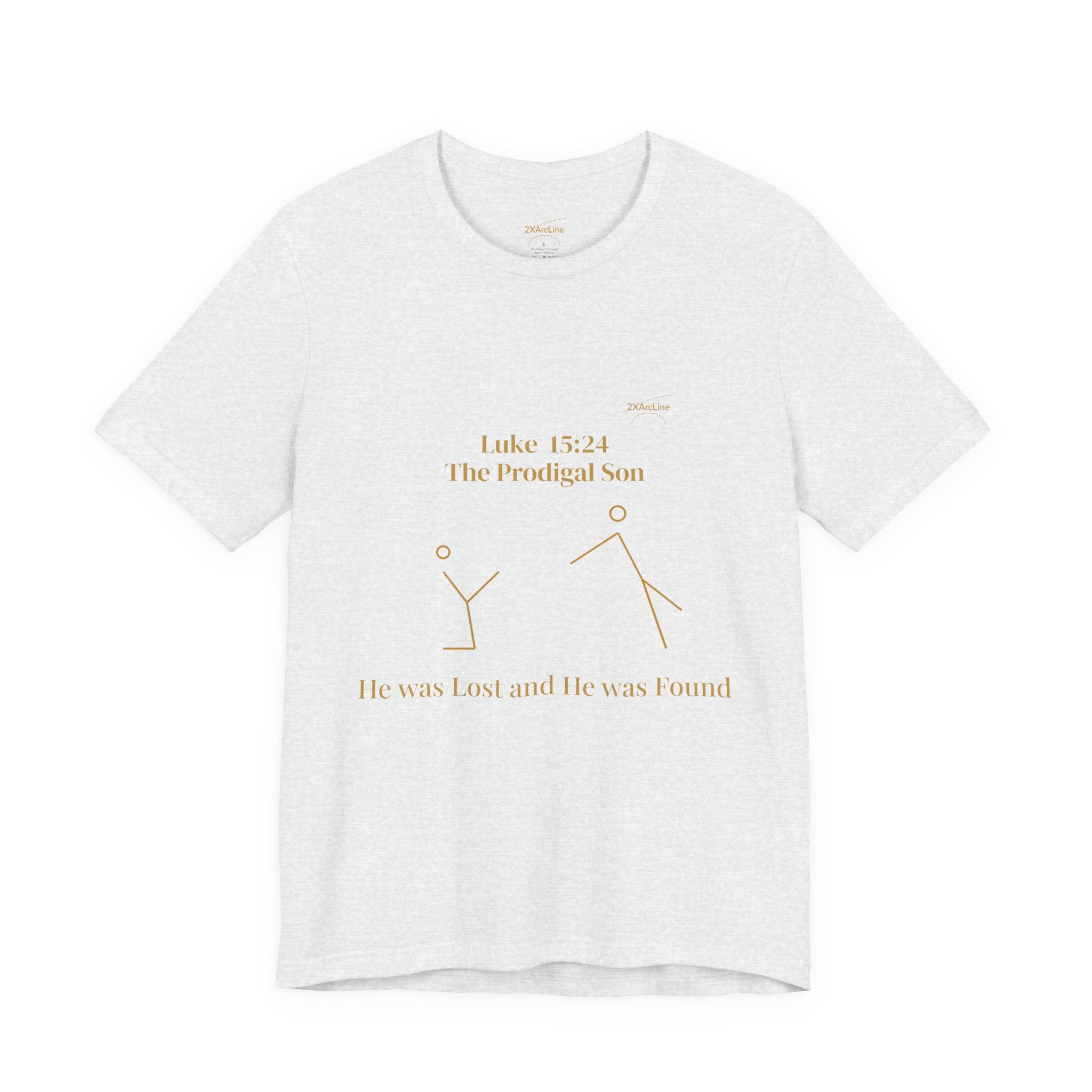 Luke 15:24 “Lost & Found” Tee/Bible Verse